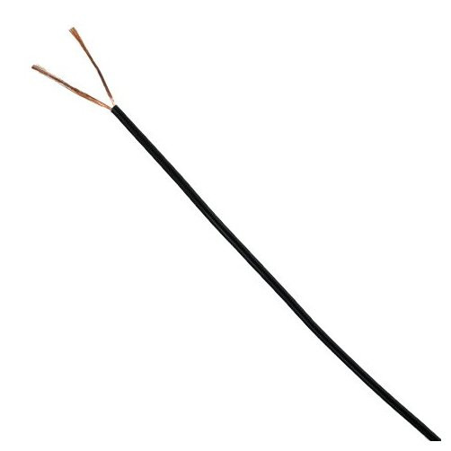 18/2 Black Zip Cord (Per ft.)