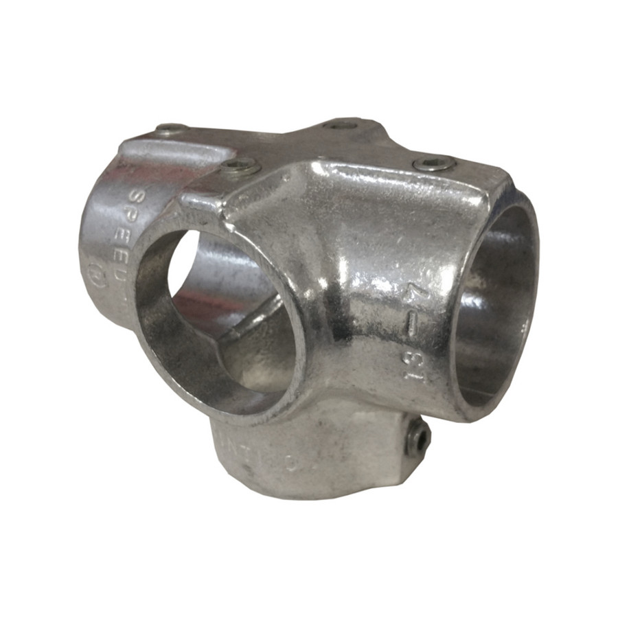 1-1/4" Speed-Rail® Side Outlet Cross Fits Pipe O.D. 1-5/8"