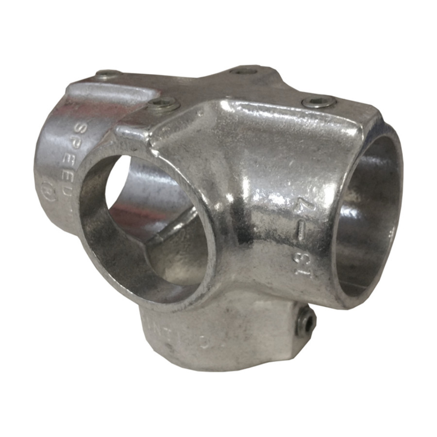 1-1/2" Speed-Rail® Side Outlet Cross Fits Pipe O.D. 1-7/8"