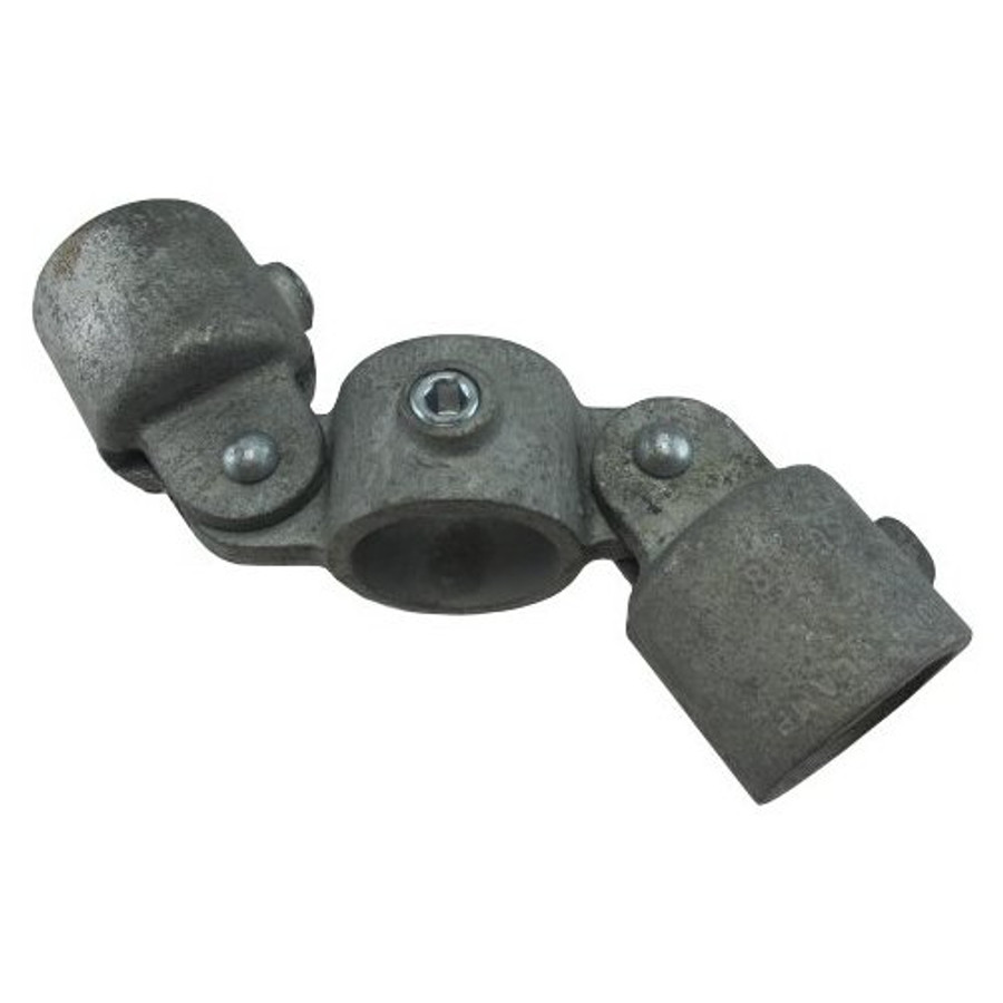1-1/2" Speed-Rail® Double Adjustable Cross For Pipe O.D. 1-7/8"