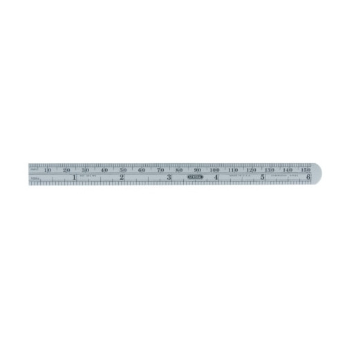 6" Metric And English Ruler