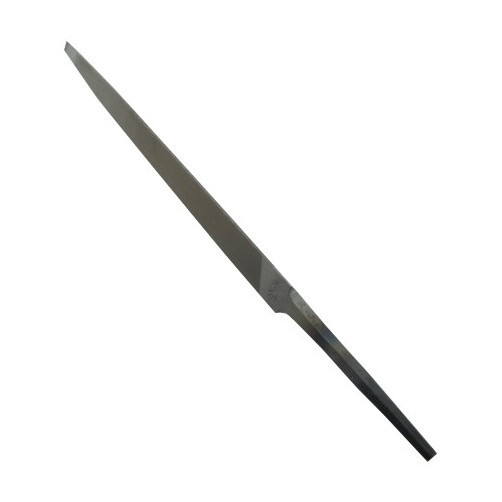 6" Triangle Single Cut Slim Taper File
