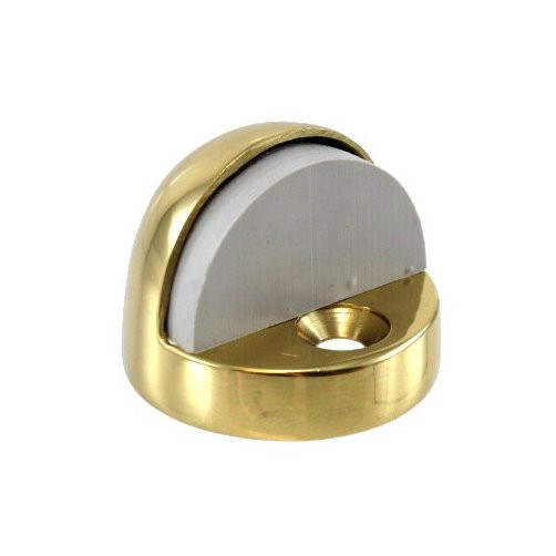 Polished Brass High Dome Door Stop