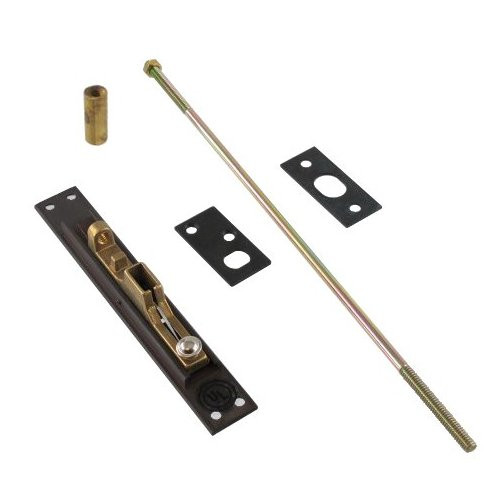 1" X 6-3/4" Rubbed Bronze Lever Flush Bolt