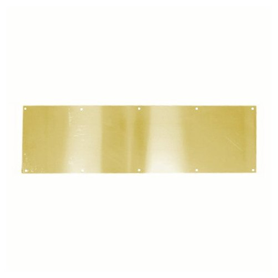 8" X 30" Brass Plated Kickplate - (Available For Local Pick Up Only)