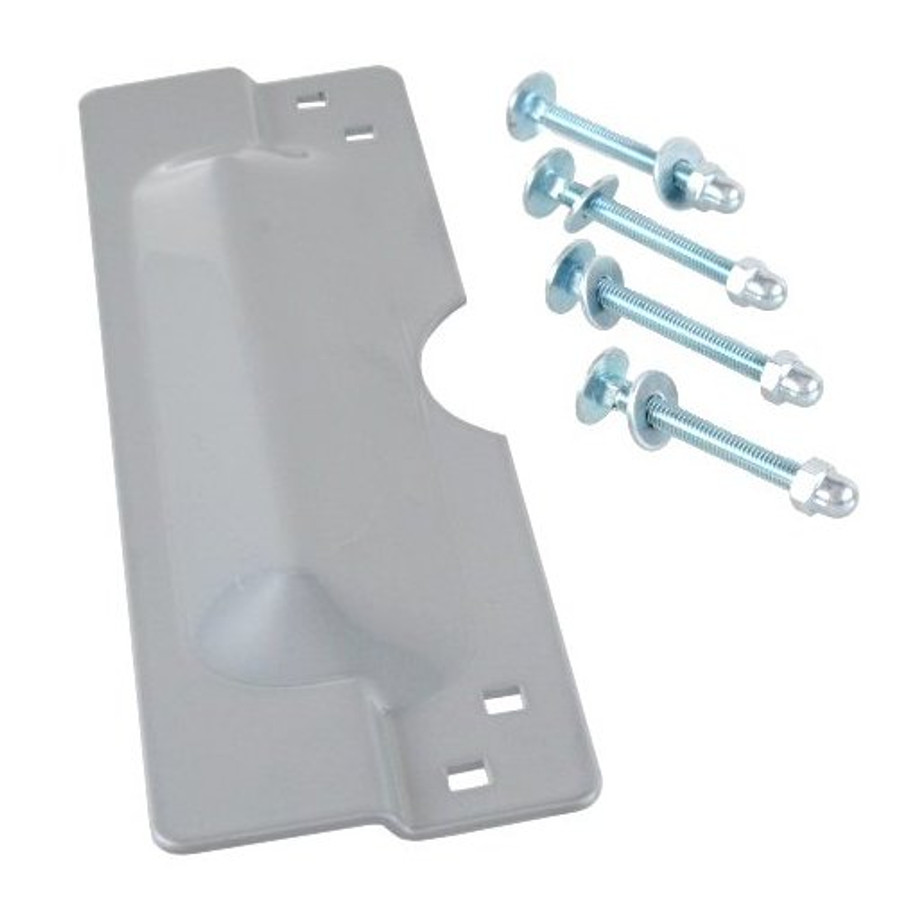 3" X 11" Silver Latch Guard