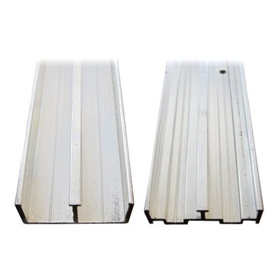 1/2" X 72" Aluminum Sliding Door Track