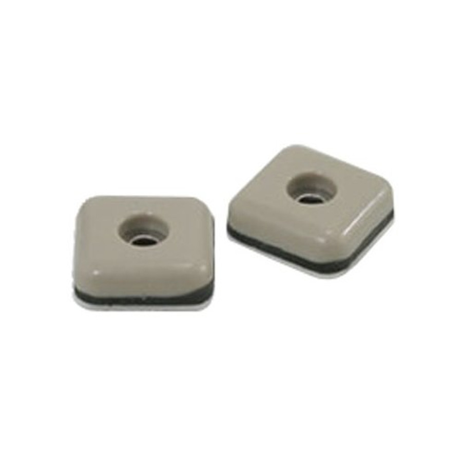 1" Square Slide Glides w/ Screws (Pack of 8)