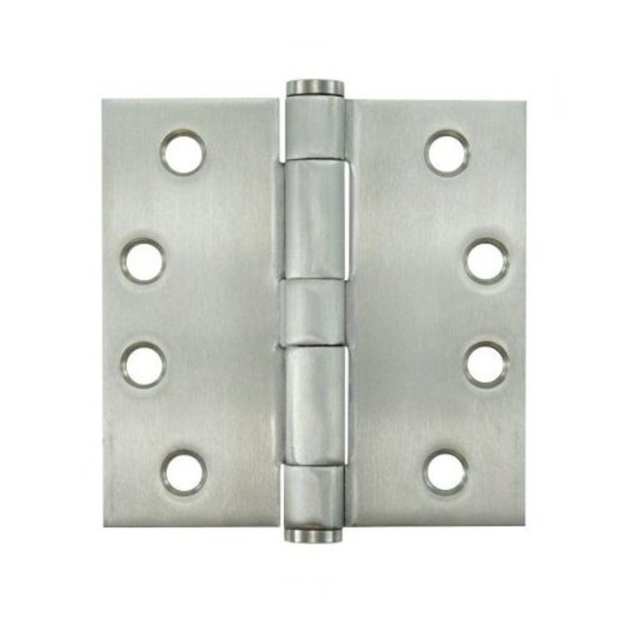 4" X 4" Stainless Steel Butt Hinges - Sold By The Box 1-1/2 Pairs (3 Pieces)