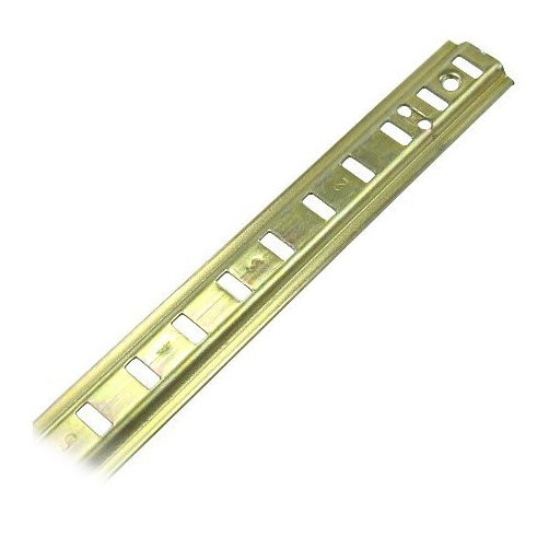 72" Brass Plated Surface Mount Pilaster