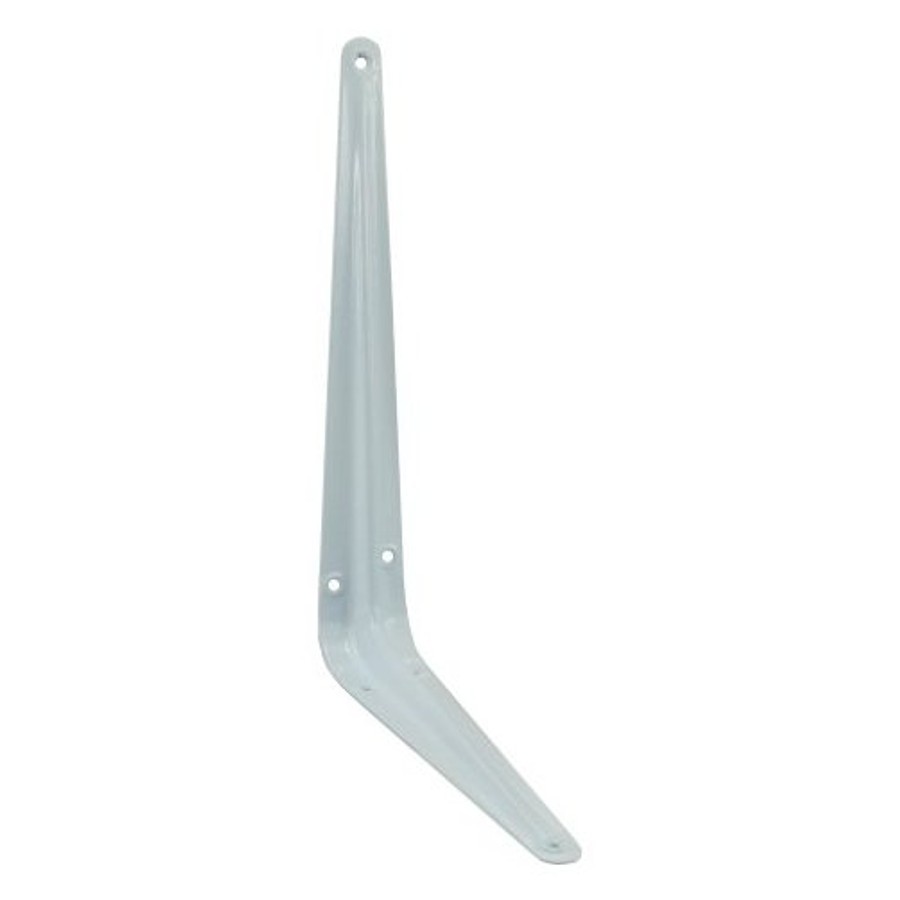 12" X 14" White Shelf Bracket