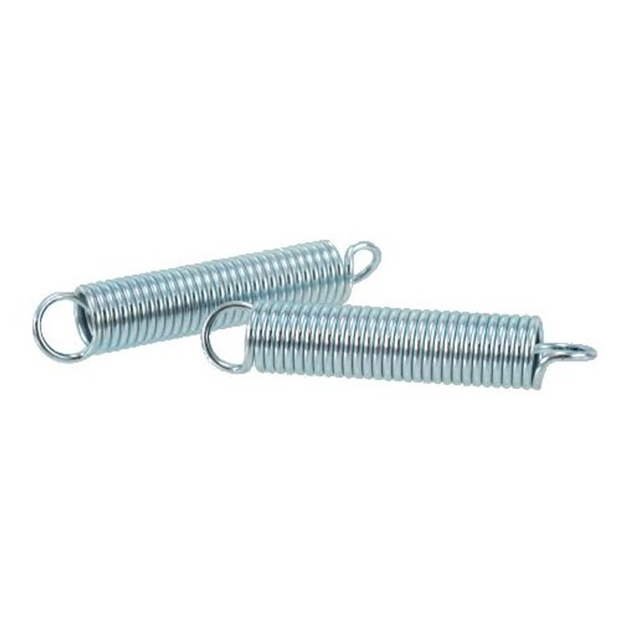 9/16" O.D. X 2-7/8" X 0.072 Extension Springs (Pack of 2)
