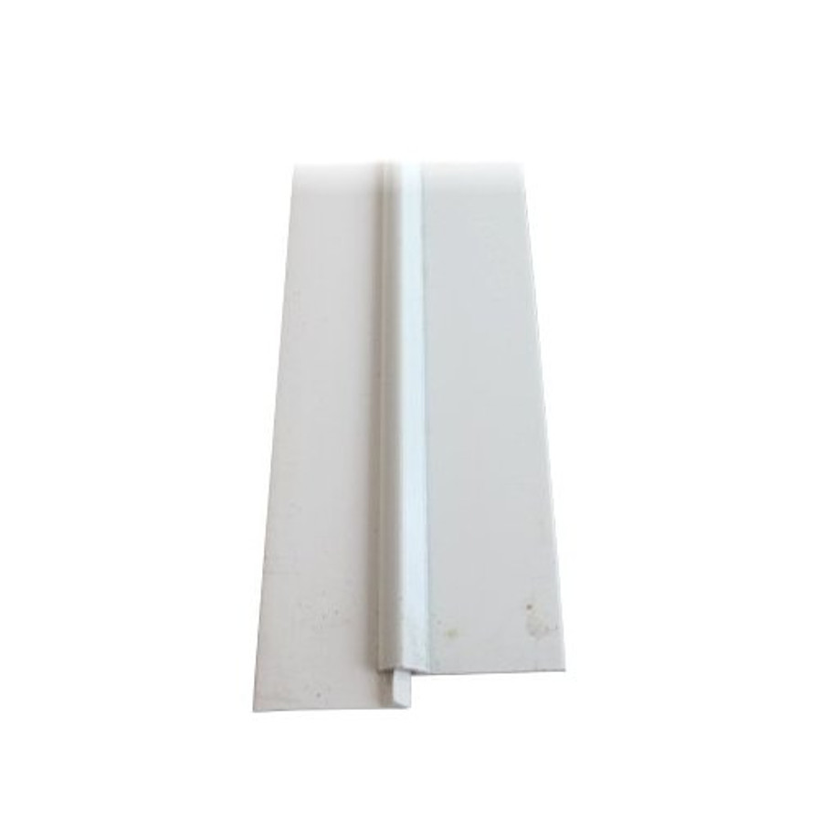 1-1/8" X 36" White Aluminum Door Sweep