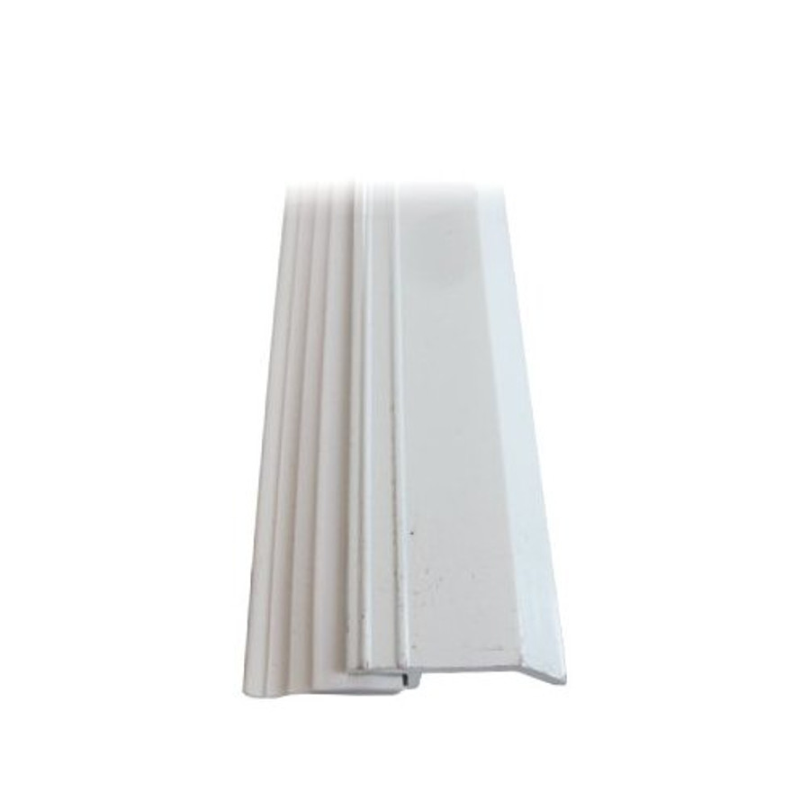 3/4" X 48" Heavy Duty White Aluminum Door Sweep