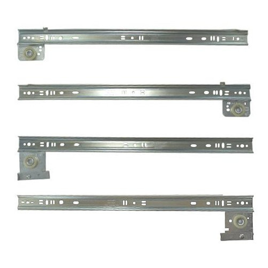 12" Side Mount Drawer Slides (75 lb. Capacity)