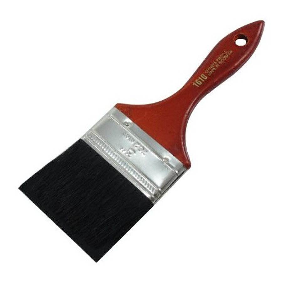 3" Valu-Line Black China Bristle Paint Brush