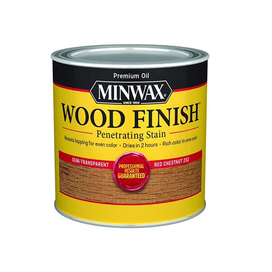 Minwax Wood Finish Half Pint Red Chestnut Penetrating Stain