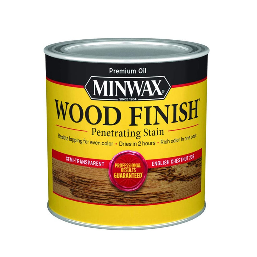 Minwax Wood Finish Half Pint English Chestnut Penetrating Stain
