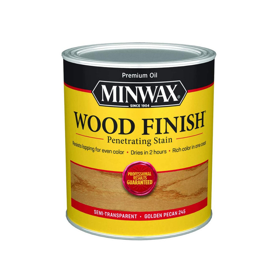 Minwax Wood Finish Half Pint Golden Pecan Penetrating Stain