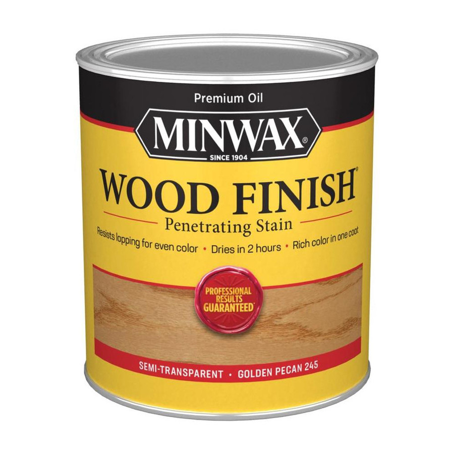 Minwax Wood Finish Quart Golden Pecan Penetrating Stain