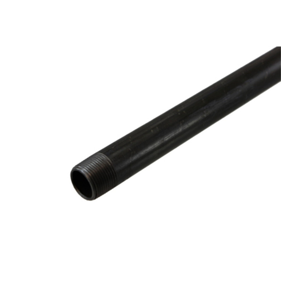 1-1/2" X 48" Black Pipe Nipple