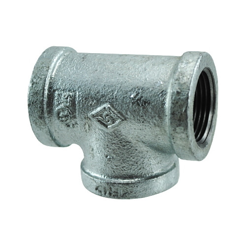 1-1/2" Galvanized Pipe Tee
