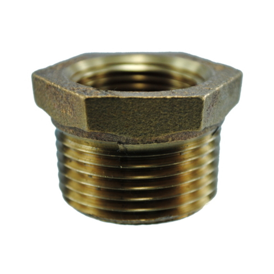 1/2" X 3/8" Brass Pipe Bushing