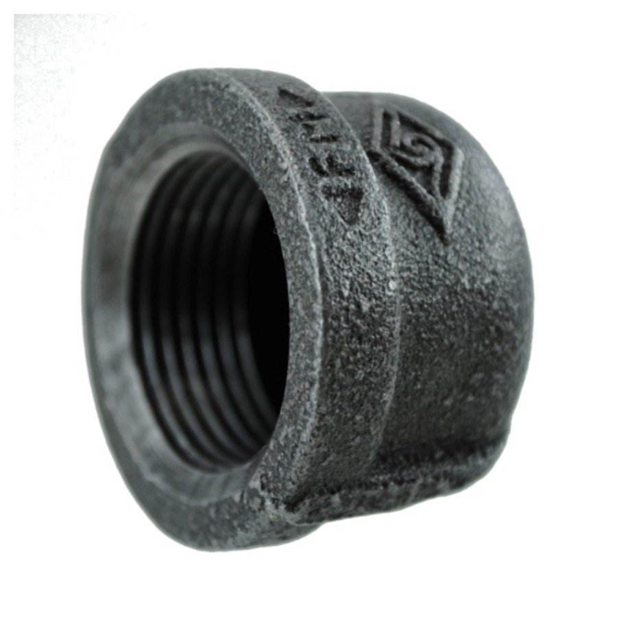 1/2" Black Pipe Cap