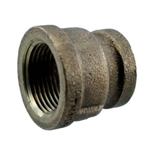 1/2" Brass Pipe Reducing Coupling