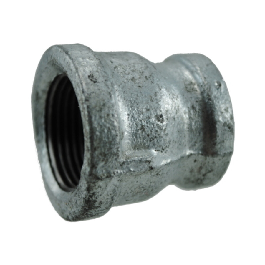 1/2" Galvanized Pipe Reducing Coupling