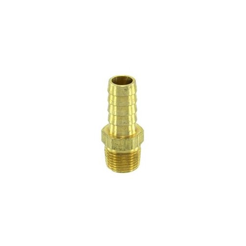 1/2" Hose X 3/8" Male Pipe Brass Fitting