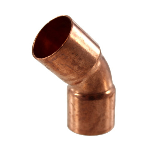 1/2" Sweat Pipe 45 deg. Elbow