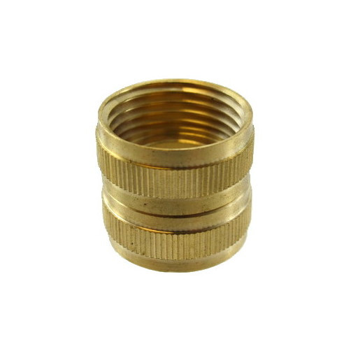 3/4" Female Hose X 3/4" Female Hose Brass Swivel Fitting