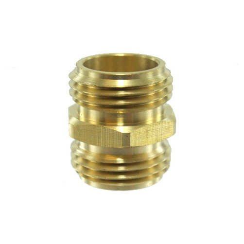 3/4" Male Hose X 3/4" Male Hose Brass Fitting