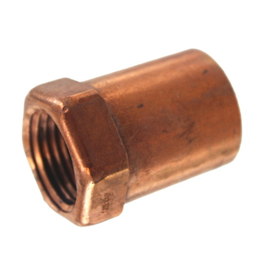 3/4" Sweat X 1/2" Female NPT Pipe Fitting