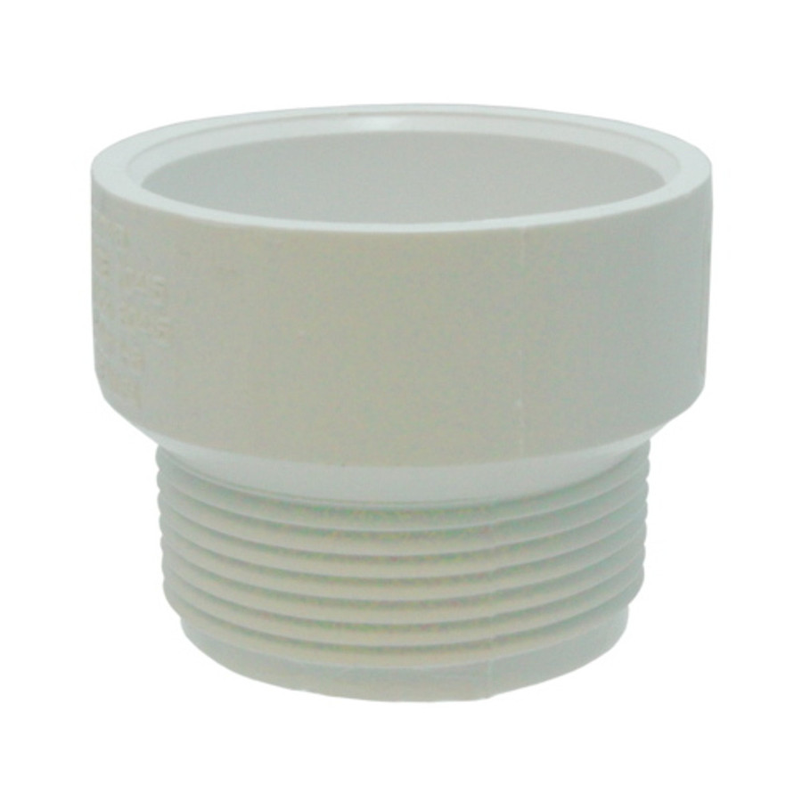 1" PVC to 1" Male Pipe Thread Adapter