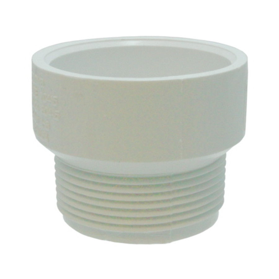 2" Male PVC X 2" Male Pipe Thread Adapter