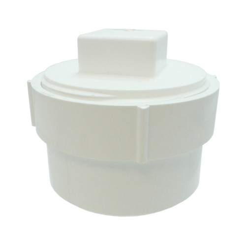 4" PVC Cleanout Body with Plug