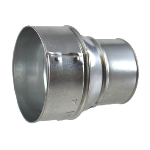 5" X 4" Galvanized Stove Pipe Reducer