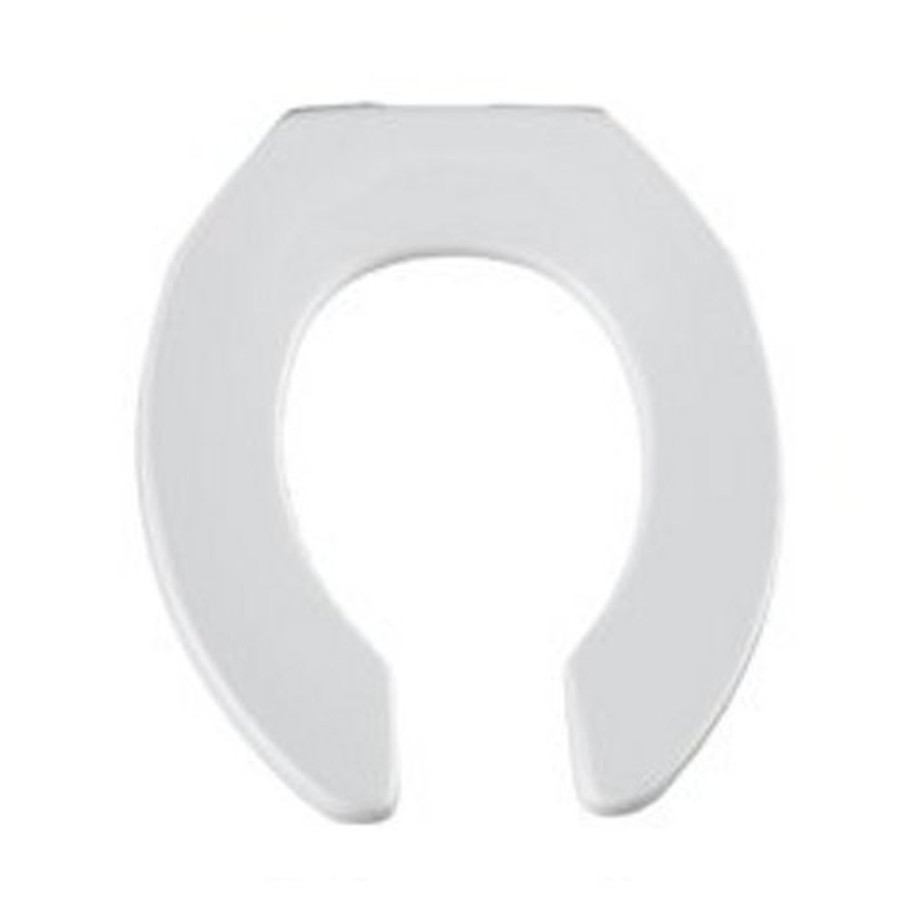 Elongated Open Front Toilet Seat w/o Lid