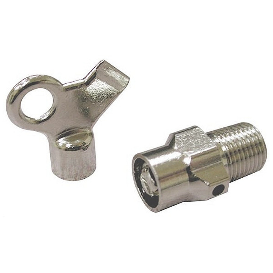 1/8"-27 IPS Male Bleeder Air Valve With Key