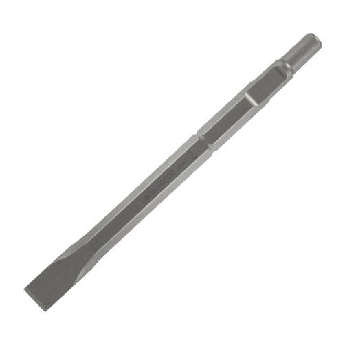 1" X 12" Flat Chisel - Round/Hex Drive