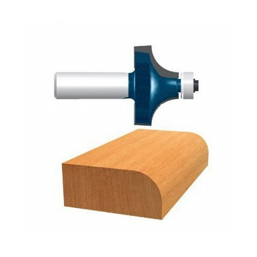 1/2" Radius X 11/16" Carbide Tipped Round-Over Bit (1/4" Shank)