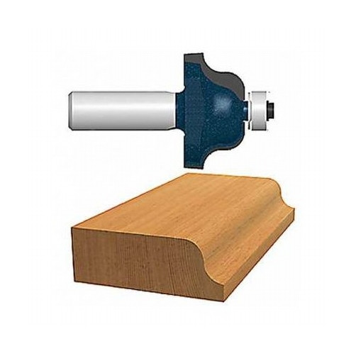 1/4" Radius X 7/8" Carbide Tipped Roman Ogee Bit (1/2" Shank)