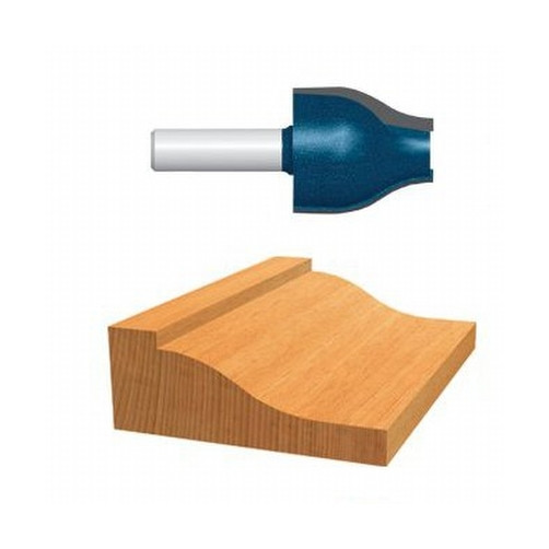 1-3/16" X 1-5/8" Carbide Tipped Ogee Vertical Raised Panel Bit (1/2" Shank)