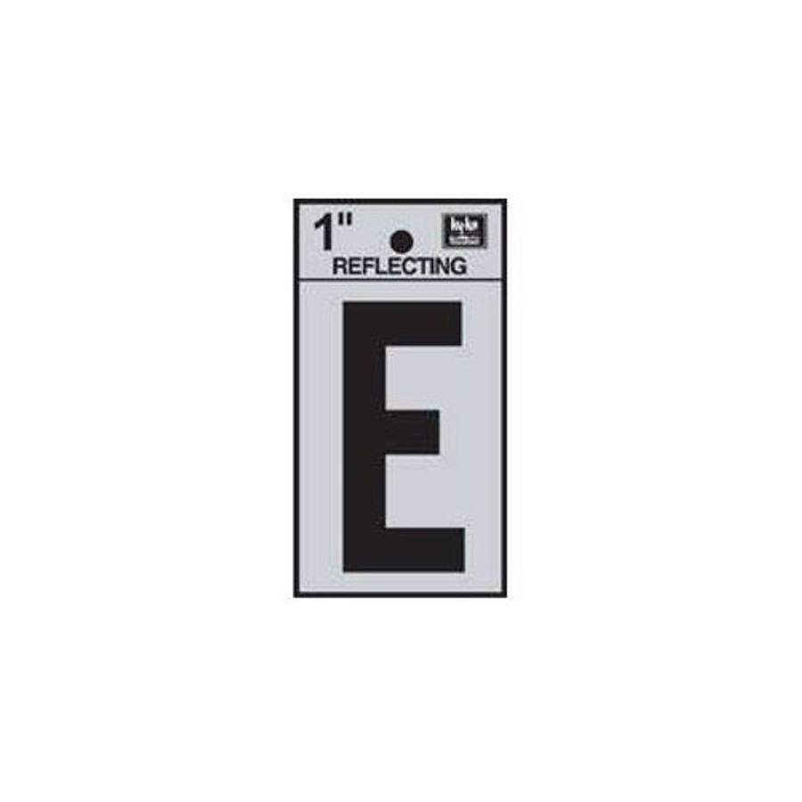 1" Reflective Letter "E"