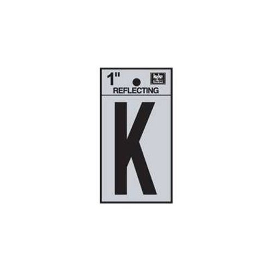 1" Reflective Letter "K"