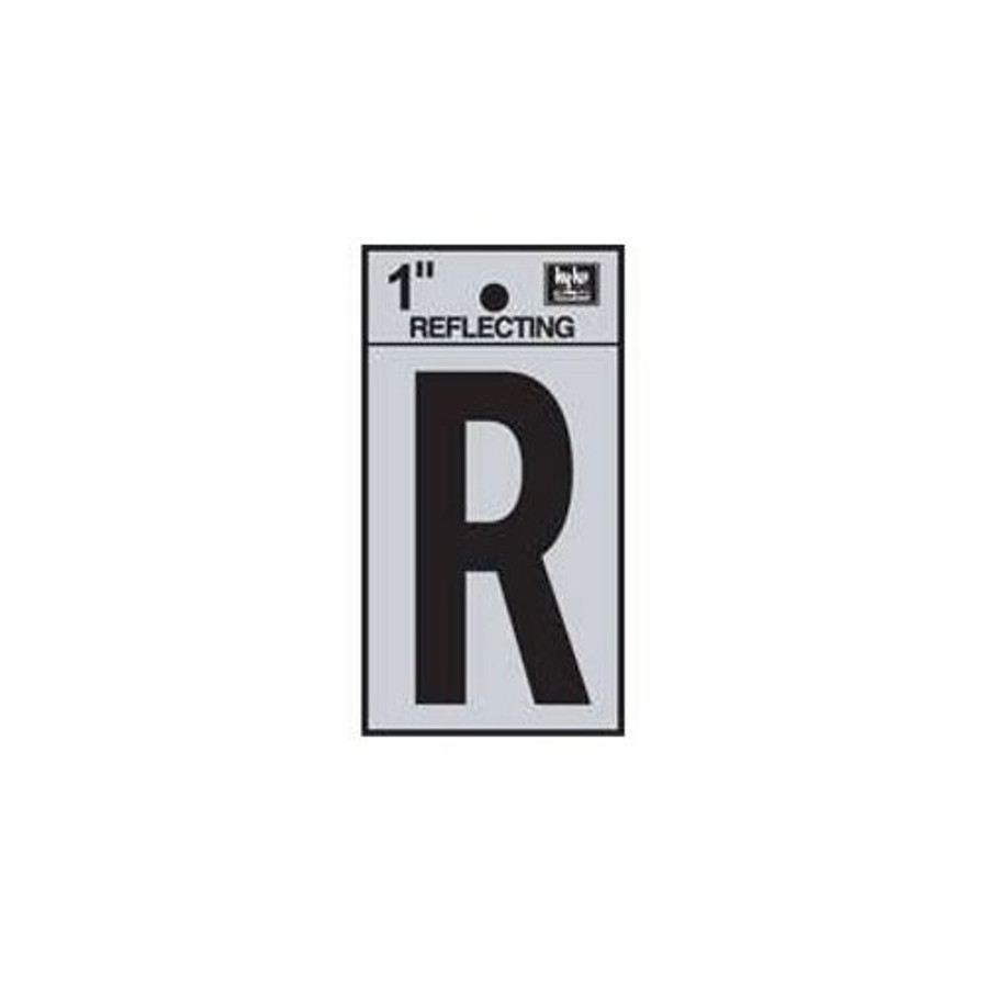 1" Reflective Letter "R"