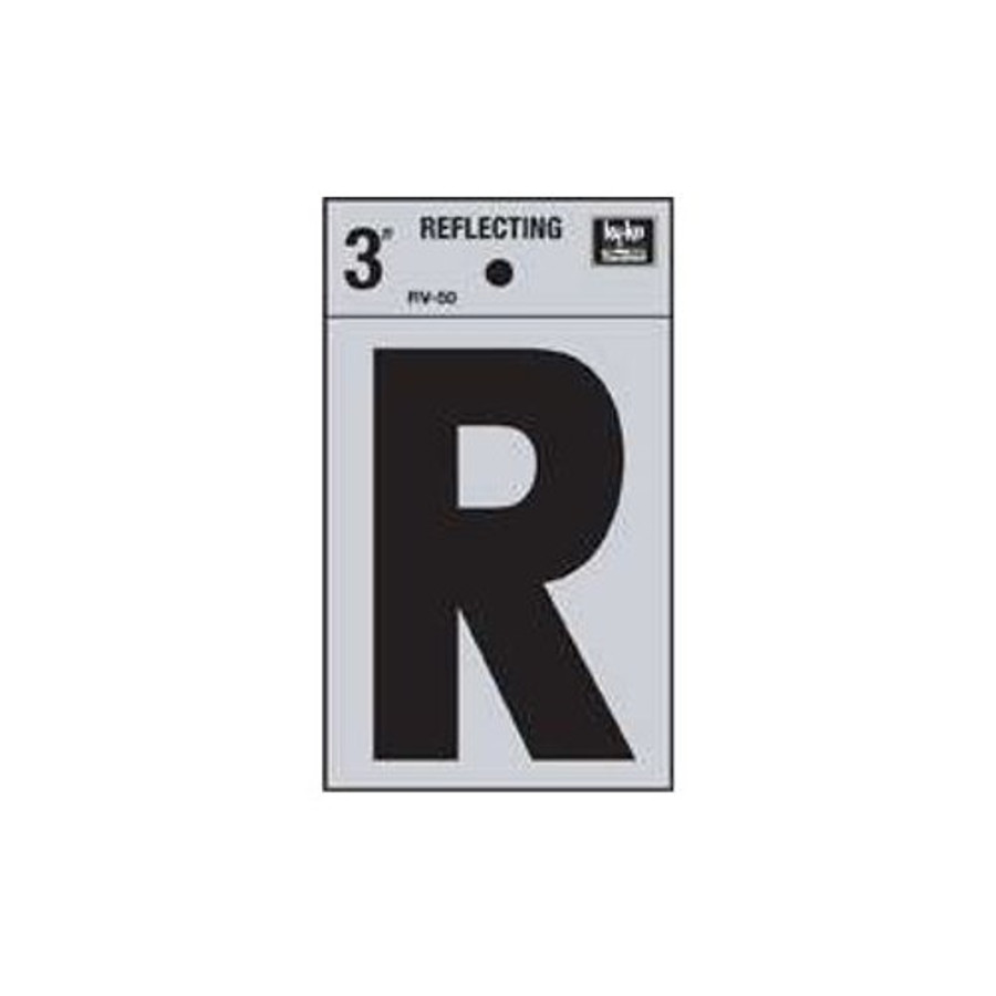 3" Reflective Letter "R"