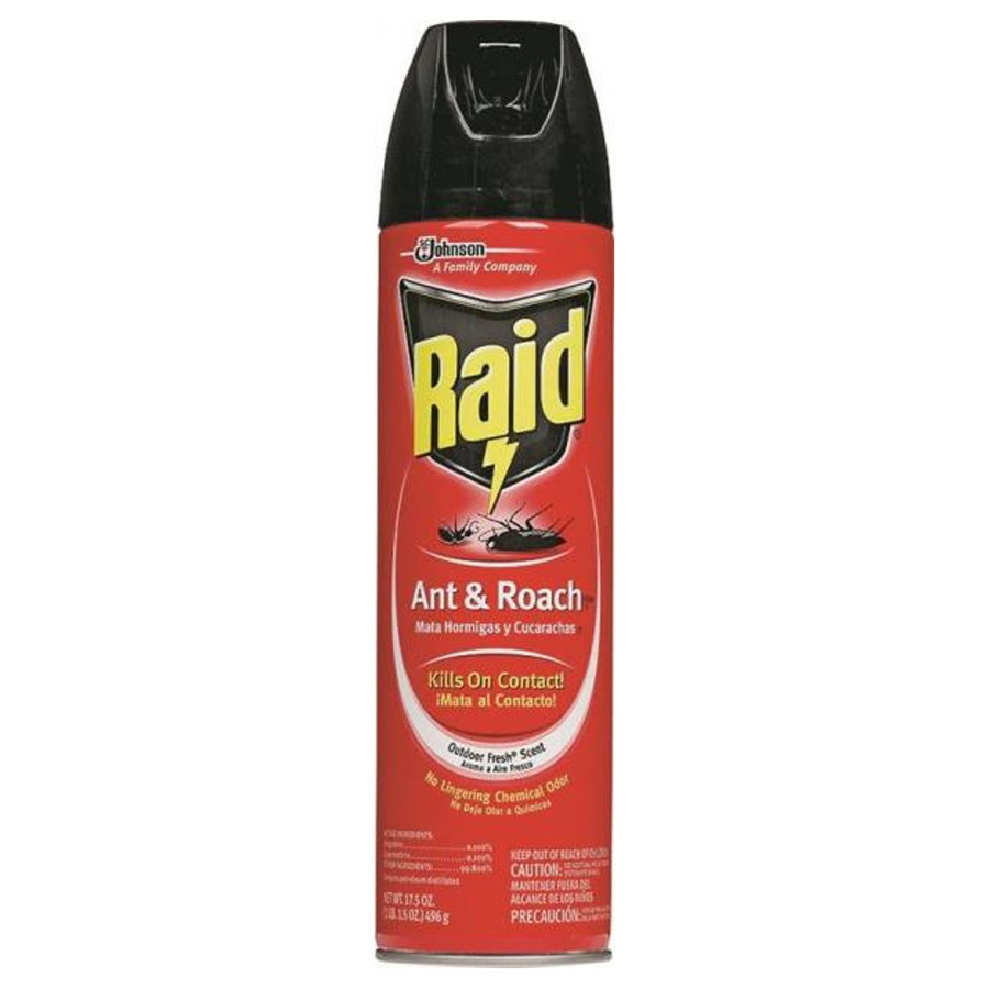17.5 oz. Raid Ant & Roach Killer Spray - Outdoor Fresh Scent